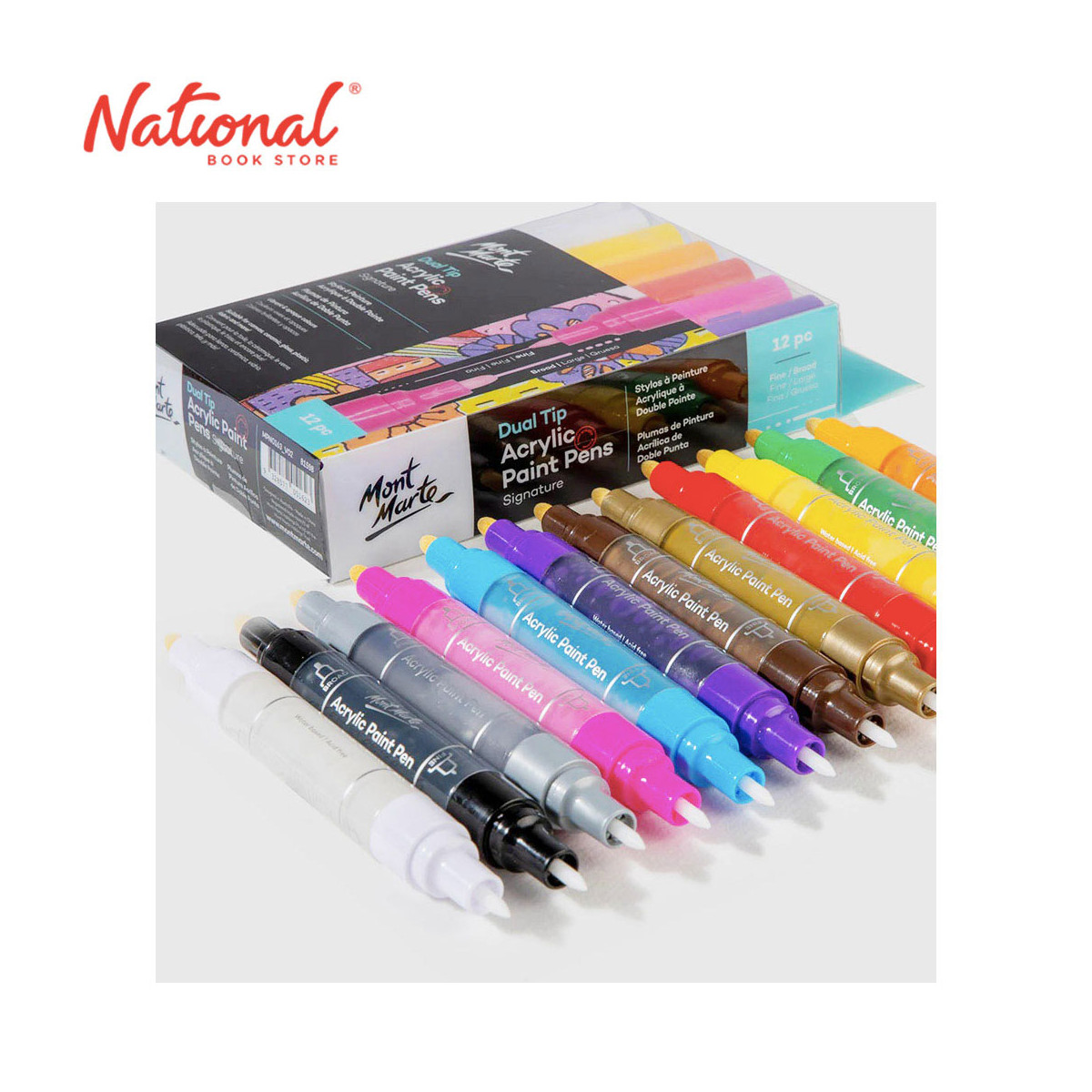 Leisure Arts Dual Ended Calligraphy Markers Set 12pc