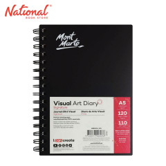 Mont Marte Art Diary A5 120 Pages MSB0004 - School...