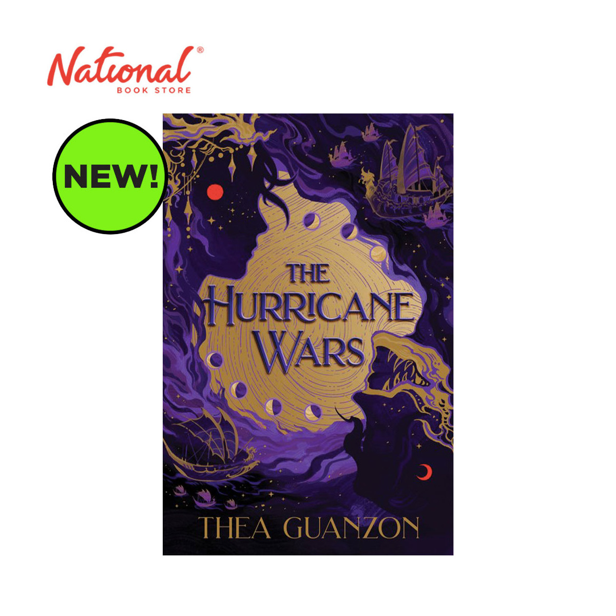 Hurricane　Guanzon　SIGNED　Horror　Sci-Fi,　Wars　Thea　COPY　Paperback　Fantasy　by　Trade
