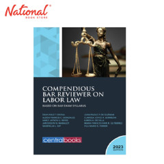 *SPECIAL ORDER* Compendious Bar Reviewer on Labor Law...