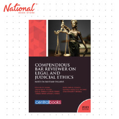 *SPECIAL ORDER* Compendious Bar Reviewer on Legal and Judicial Ethics (2023) by Dean Nilo Divina - Trade Paperback