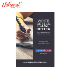 *SPECIAL ORDER* Write Better, Score Better by Benedict...