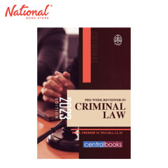 *SPECIAL ORDER* Pre-Week Reviewer in Criminal Law (2023) by Pros. Freddie Nojara, LLM - Trade Paperback - College Books