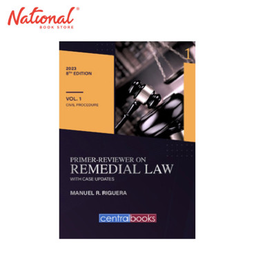 *SPECIAL ORDER* Primer-Reviewer on Remedial Law Vol. 1: Civil Procedure by Prof. Manuel Riguera