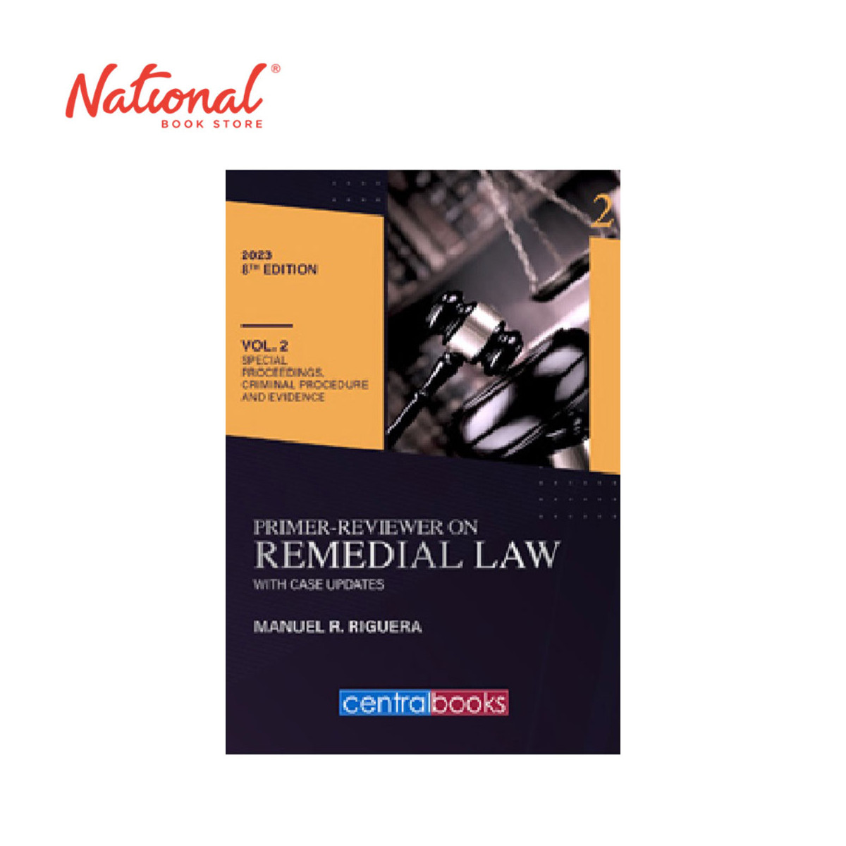 *SPECIAL ORDER* Primer-Reviewer on Remedial Law Volume 2 by Prof. Manuel Riguera - Trade Paperback - College Books