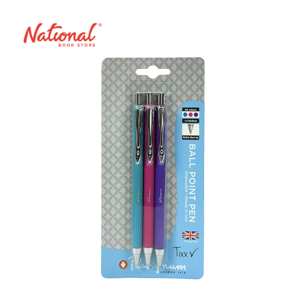 Platignum Tixx Ballpoint Pen Retractable - School & Office Supplies - Ballpens