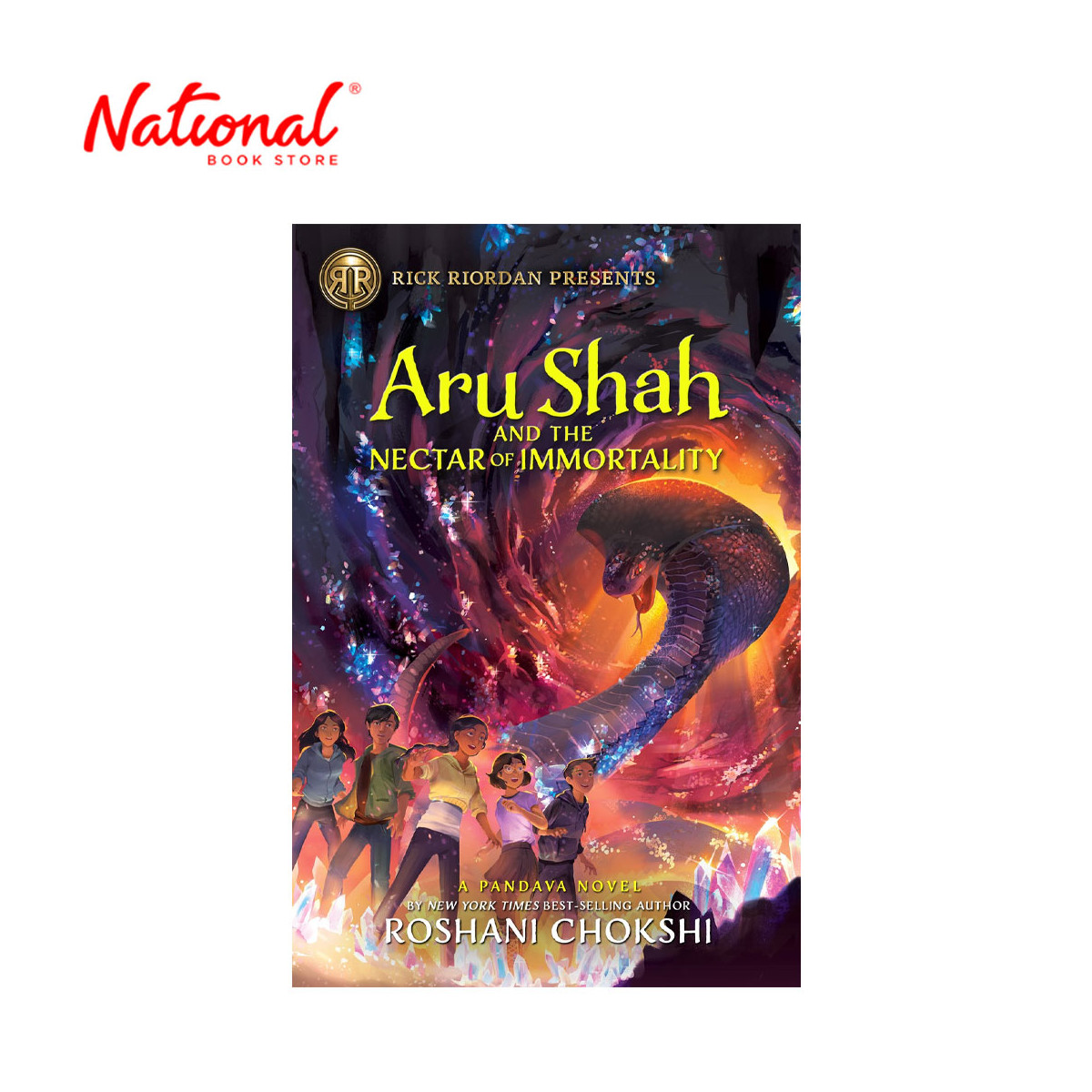 Aru Shah & the Nectar of Immortality Book 5 By Roshani Chokshi - Trade Paperback - Books for Kids