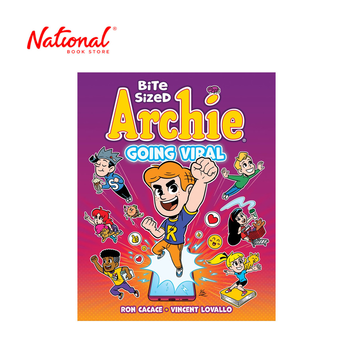 Bite Sized Archie: Going Viral By Ron Cacace - Trade Paperback - Children's Comics & Graphic Novels