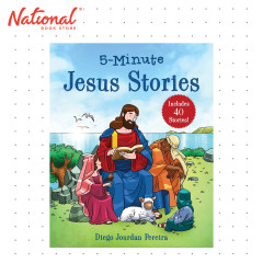 5-Minute Jesus Stories: Includes 40 Stories By Diego Jourdan Pereira - Hardcover - Bible Stories