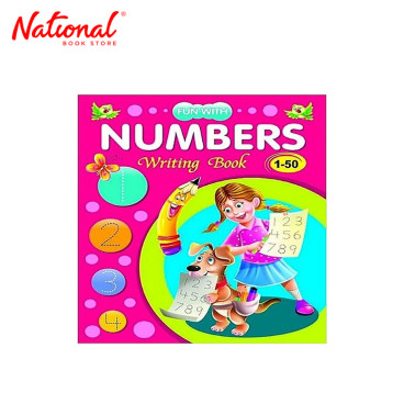 Fun With Number Writing Book 1-50 - Trade Paperback - Math Workbooks for Kids