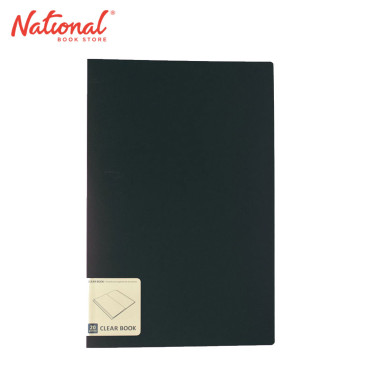 Aquadrops Clearbook Fixed N5000FC Black Long 20sheets - School & Office - Filing Supplies