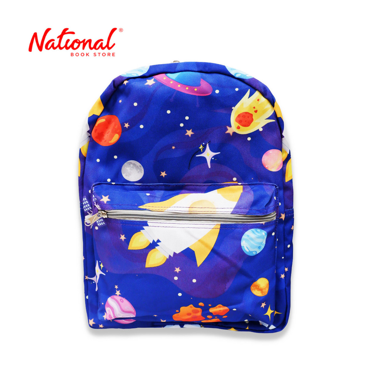 Backpack Full Print 14 inches, Dark Space and Rocket - School Bags