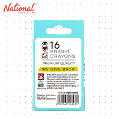 iHeartArt Wax Crayons in 16 Bright Colors 4216 - Arts & Crafts Supplies