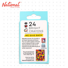 iHeartArt Wax Crayons in 24 Bright Colors 4224 - Arts & Crafts Supplies