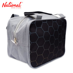 Lunch Bag Black Hexagon - School Bags for Kids - Food Containers