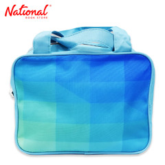 Lunch Bag Blue Green Geometric - School Bags for Kids -...