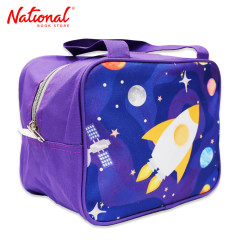 Lunch Bag Dark Space and Rocket - School Bags for Kids - Food Containers