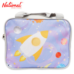 Lunch Bag Light Space and Rocket - School Bags for Kids -...