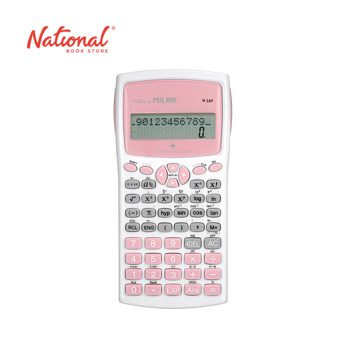 Milan Scientific Calculators 159110IBGP Pink 240 Functions - School & Office Equipment