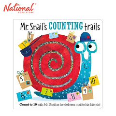 Mr. Snail's Counting Trails By Rosie Greening Board Book...
