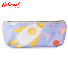Pencil Case Light Space and Rocket - School Pouches