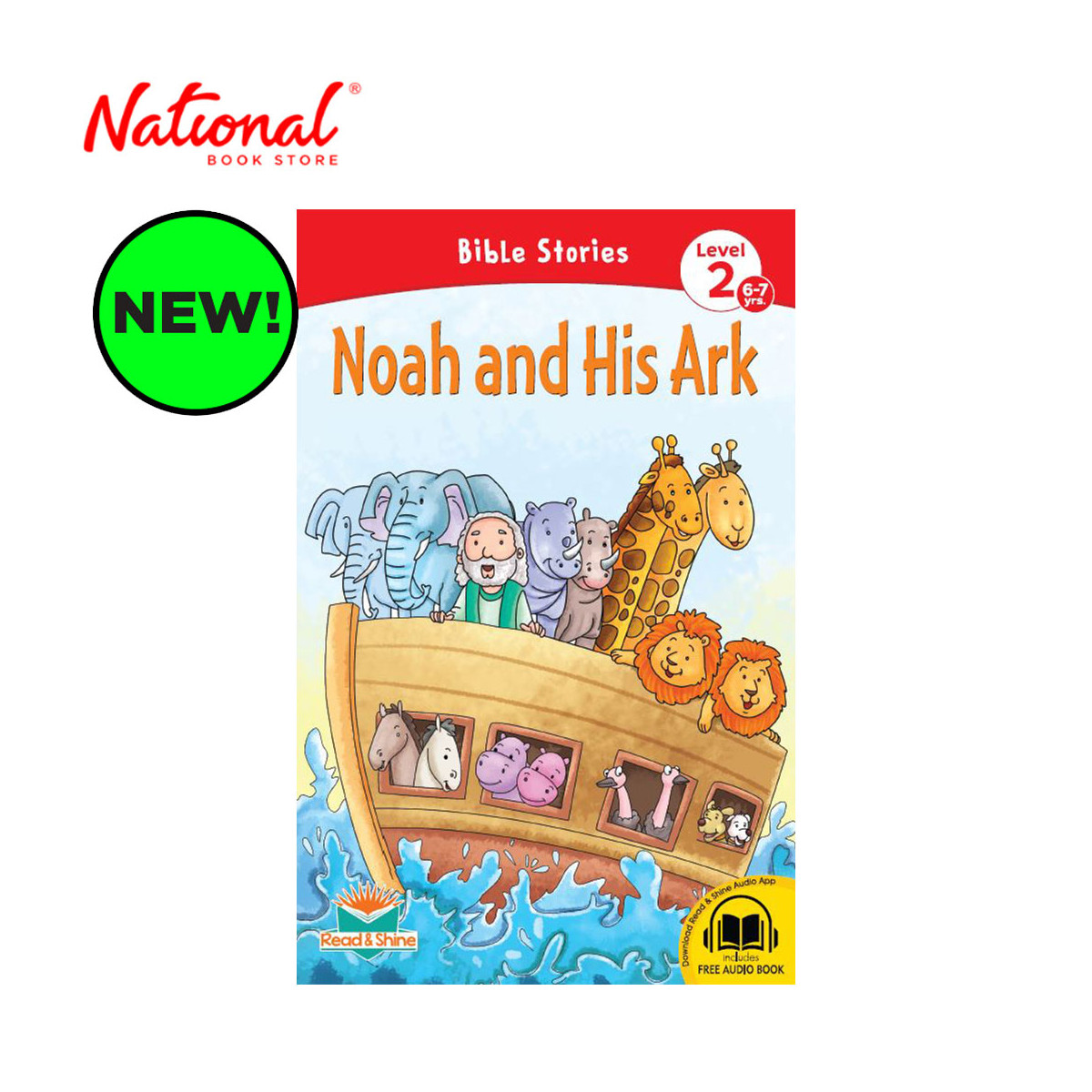 Noah And His Ark Level 2 - Trade Paperback - Bible Stories for Kids