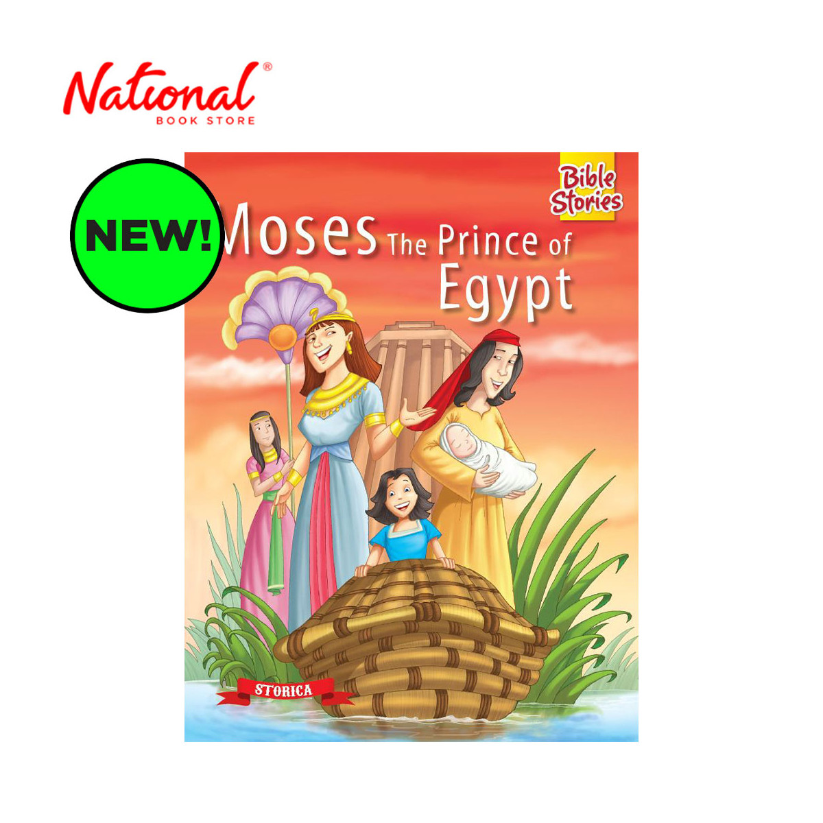 Moses The Prince Of Egypt - Trade Paperback - Bible Stories for Kids