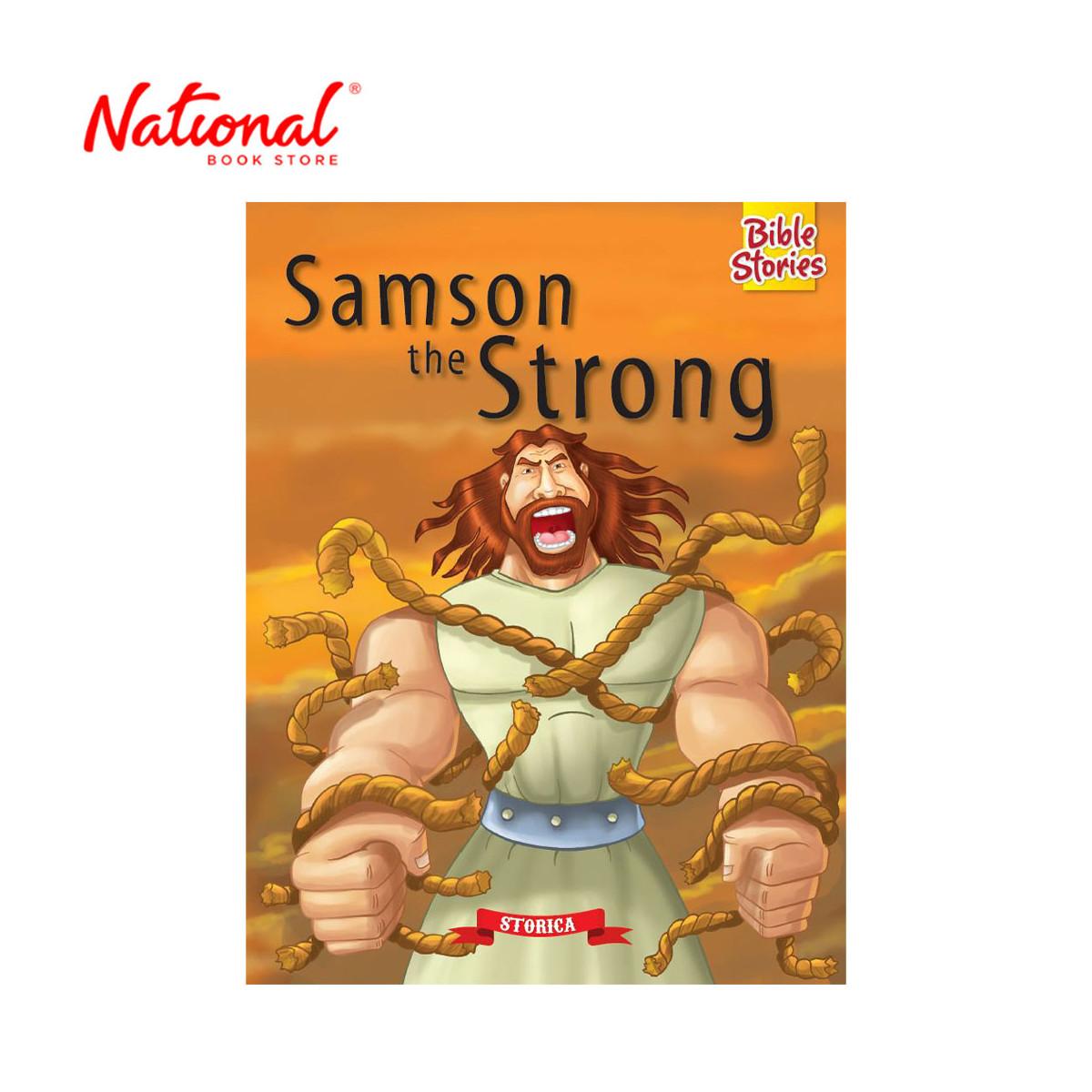 Samson The Strong - Trade Paperback - Bible Stories for Kids
