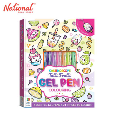 Kaleidoscope Colouring Kit: Tutti Frutti Gel Pen - Trade Paperback - Activity Books for Kids