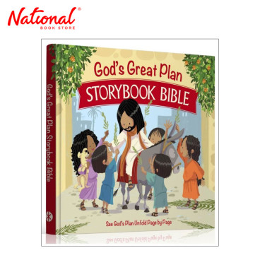 God's Great Plan Storybook Bible By Cecilie Fodor - Hardcover - Bible Stories for Kids