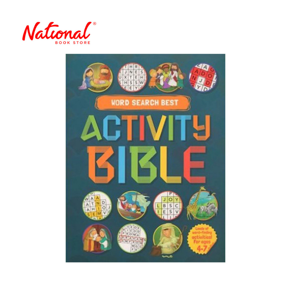Word Search Best Activity Bible - Trade Paperback - Bible Stories for Kids