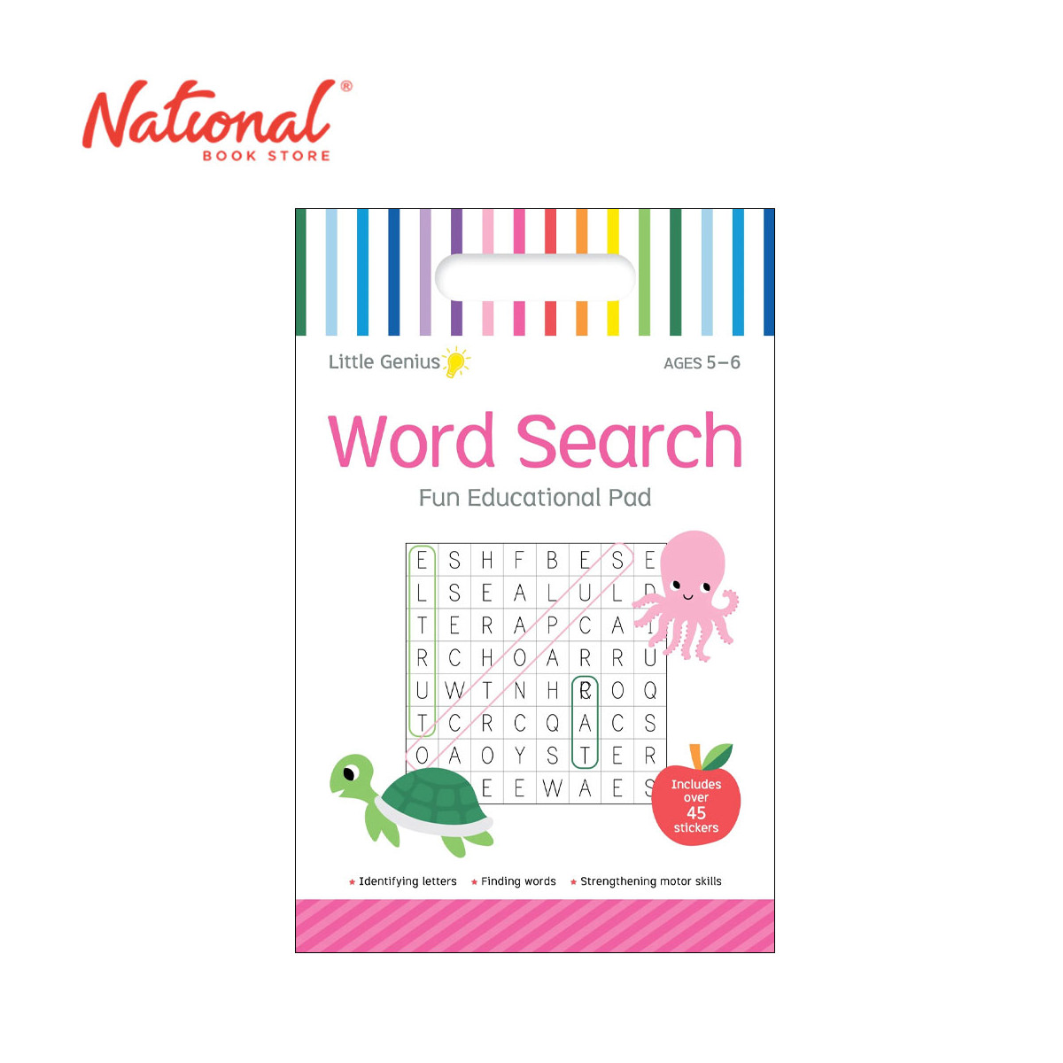 Little Genius Volume 2: Word Search Fun Educational Pad - Trade Paperback - Activity Books for Kids