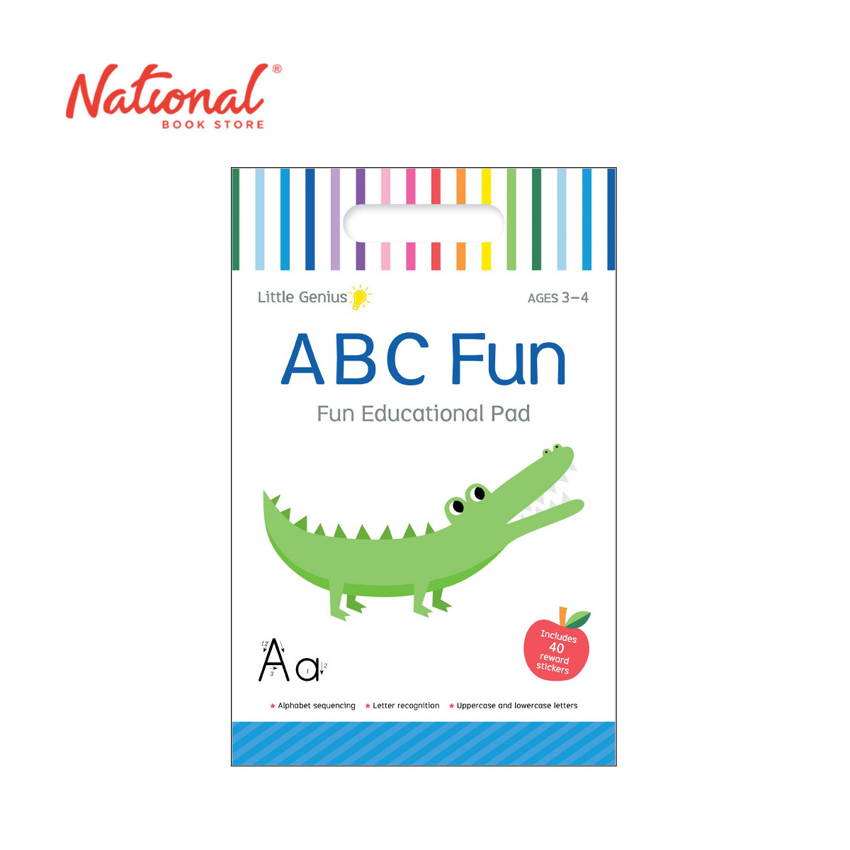 Little Genius Volume 2: ABC Fun Educational Pad - Trade Paperback - Books for Kids - Preschool
