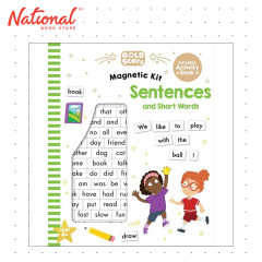 Gold Stars Volume 2: Sentences And Short Words - Trade Paperback - Books for Kids - Preschool