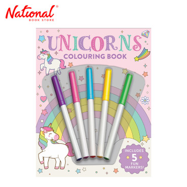 Colour Fun Unicorns - Trade Paperback - Activity Books for Kids
