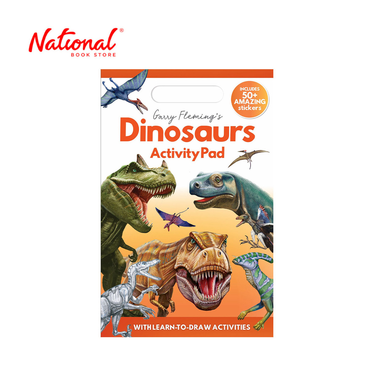 Garry Fleming's Dinosaurs Activity Pad By Garry Fleming - Trade Paperback - Activity Books for Kids