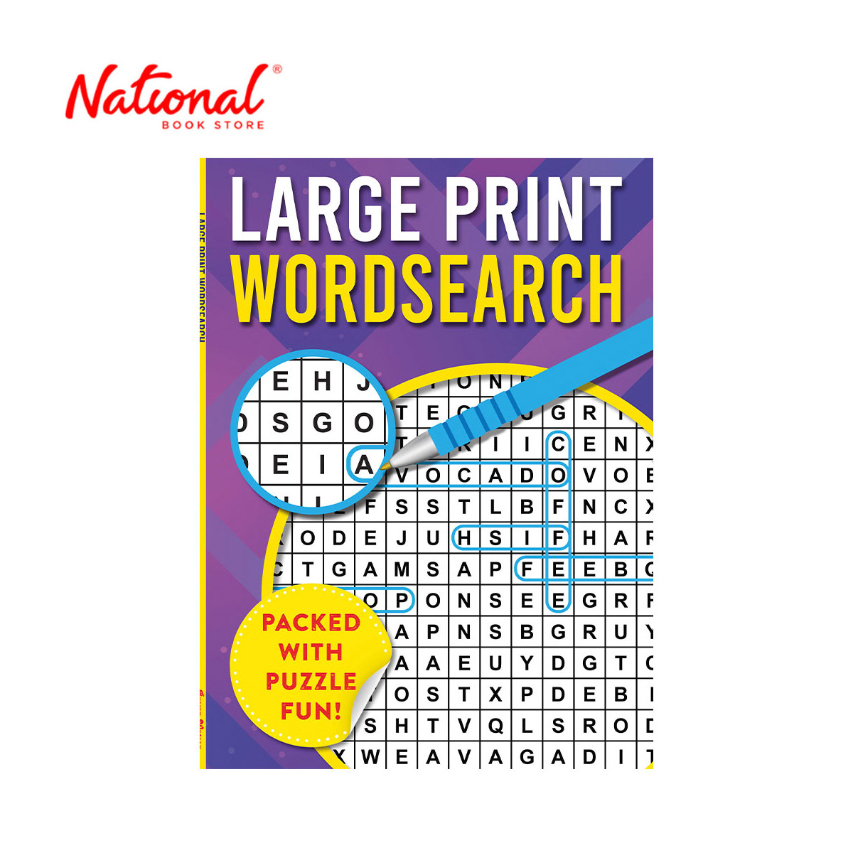 Large Print Wordsearch 4 - Trade Paperback - Books for Kids