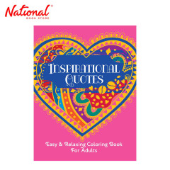 Inspirational Quotes Coloring Book for Adults - Trade Paperback - Art Books