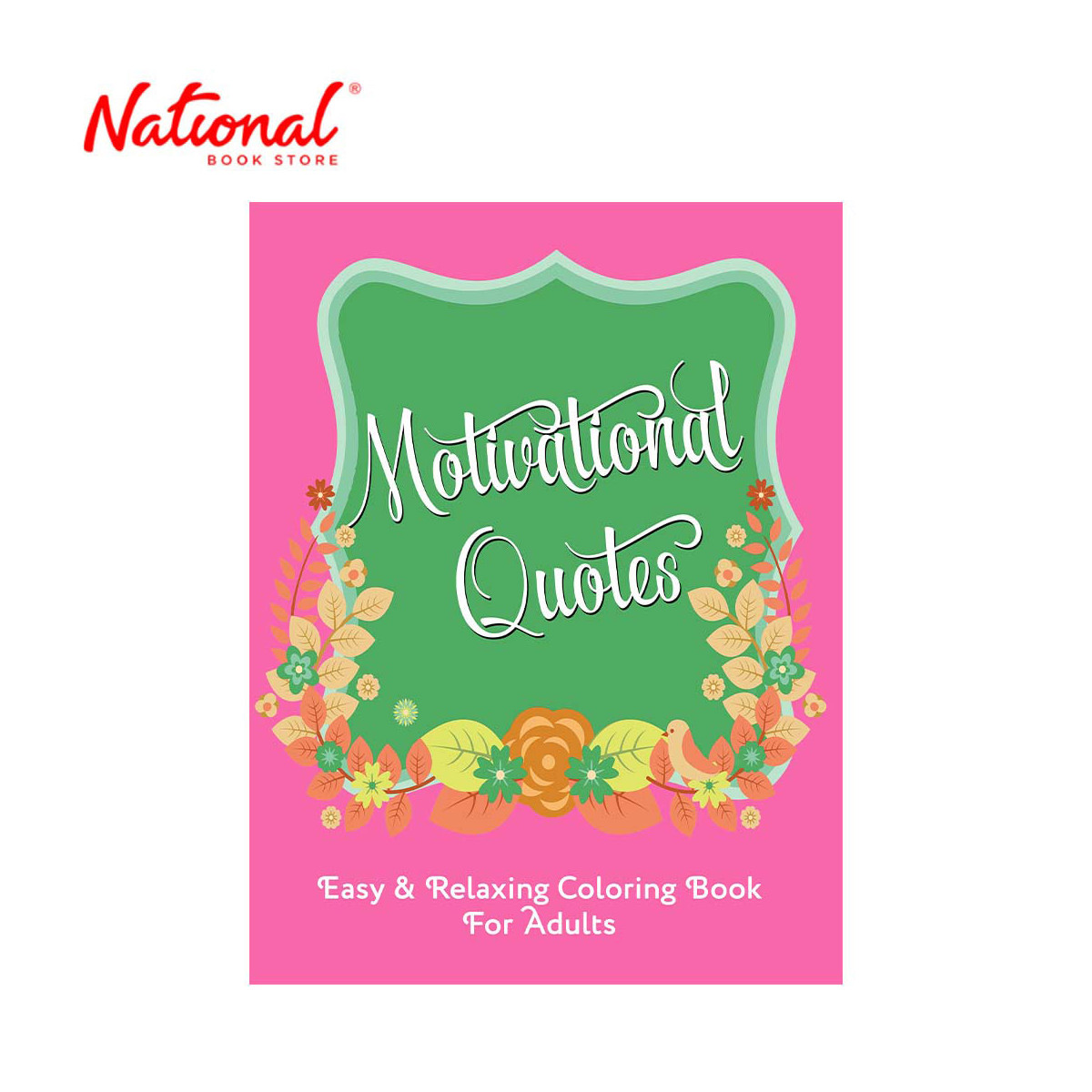 Motivational Quotes Coloring Book for Adults - Trade Paperback - Art Books