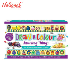 Draw And Colour 24-Pen Set - Trade Paperback - Activity Books for Kids