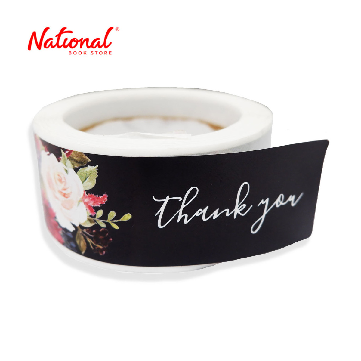 Decorative Sticker Roll Thank You 125 Pieces - Giftwrapping & Packaging