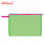 Mesh Envelope 81607 A4 Lime Green Single Zipper Nylon Type Pop Gear - School & Office Supplies