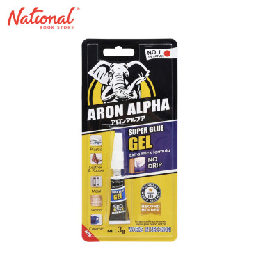 Aron Alpha Tube Instant Super Glue Gel Extra Thick 3g - School & Office Supplies - Adhesives