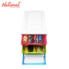 Clas Multi Tray Drawer Stackie Loaded 3 Layer, Pastel -...