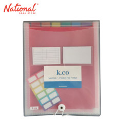 Expanding File A4 7 Pockets Vertical Colored - School &...