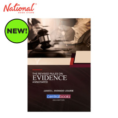 *PRE-ORDER* The Revised Rules on Evidence Annotated by...