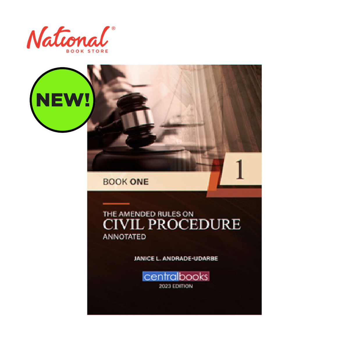 *PRE-ORDER* The Amended Rules on Civil Procedure Annotated Book 1 by Judge Janice L. Andrade-Udarbe - Hardcover - Law Book