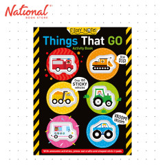 Things That Go Sticky Notes Activity Book By Sophie Collingwood - Trade Paperback - Books for Kids