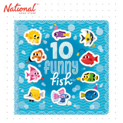 10 Funny Fish By Cara Jenkins - Board Book - Books for Kids