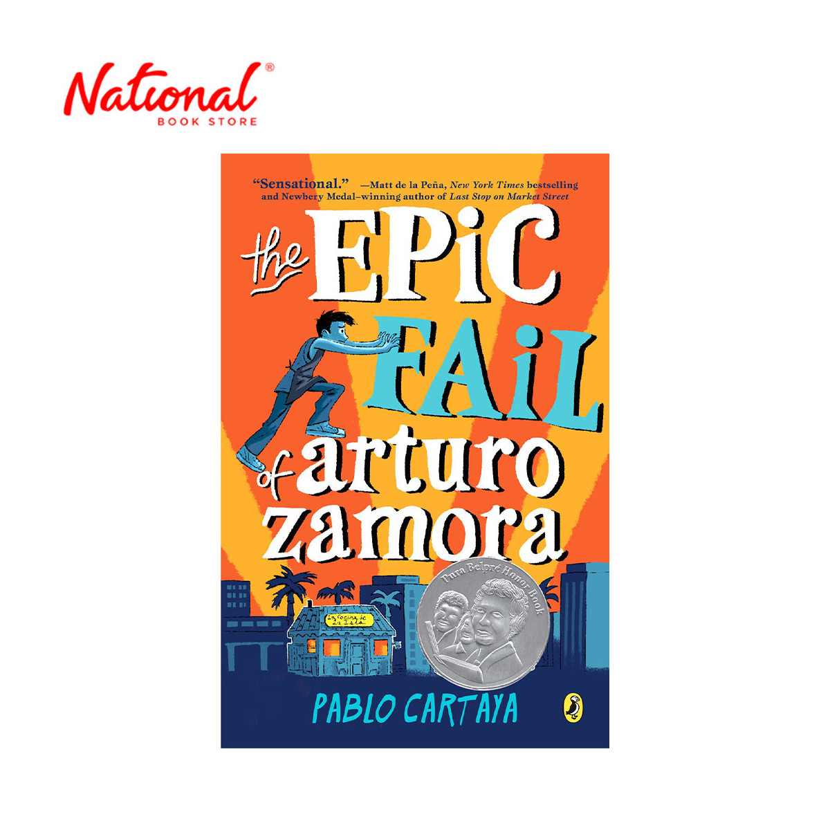 Epic Fail Of Arturo Zamora By Pablo Cartaya - Trade Paperback - Books for Kids